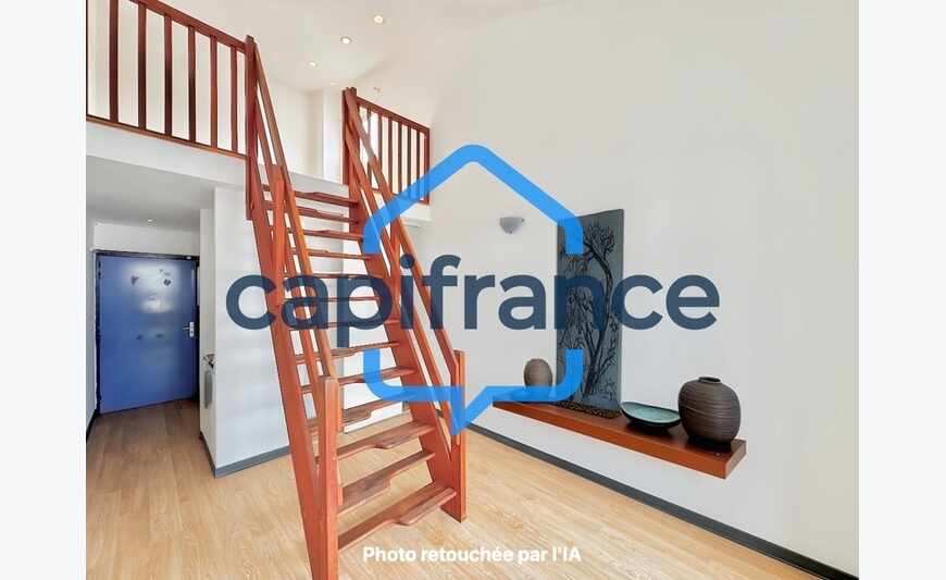 T1 Duplex avec balcon et parking - Résidence Central Fac 3 -