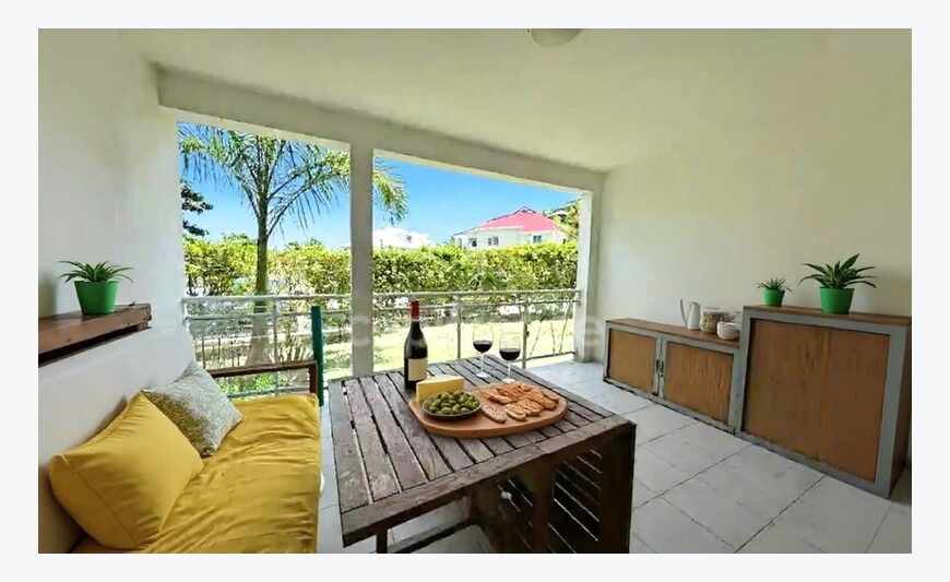 Studio On The Ground Floor With Veranda And Parking Space