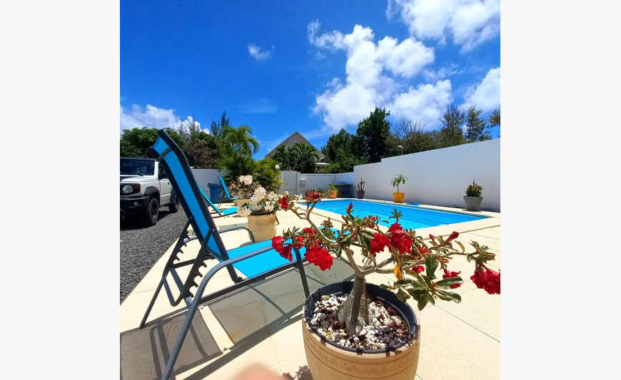 Villa T4 avec piscine à St Francois