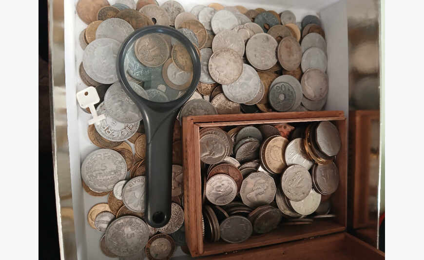 PIÈCES DE MONNAIES ANCIENNES