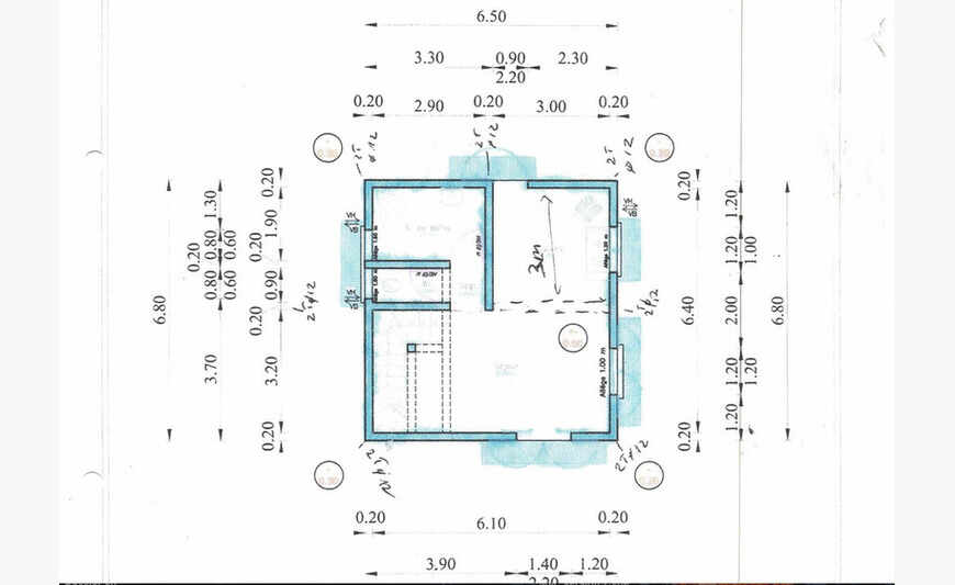 Maison 3 pièces Tevelave à terminer par soi même (974)