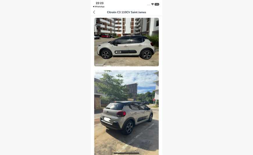 C3 SAINT JAMES 110cv