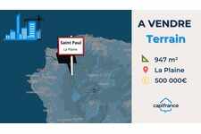 Parcelle constructible 947 m² - Potentiel R+2 - Plaine