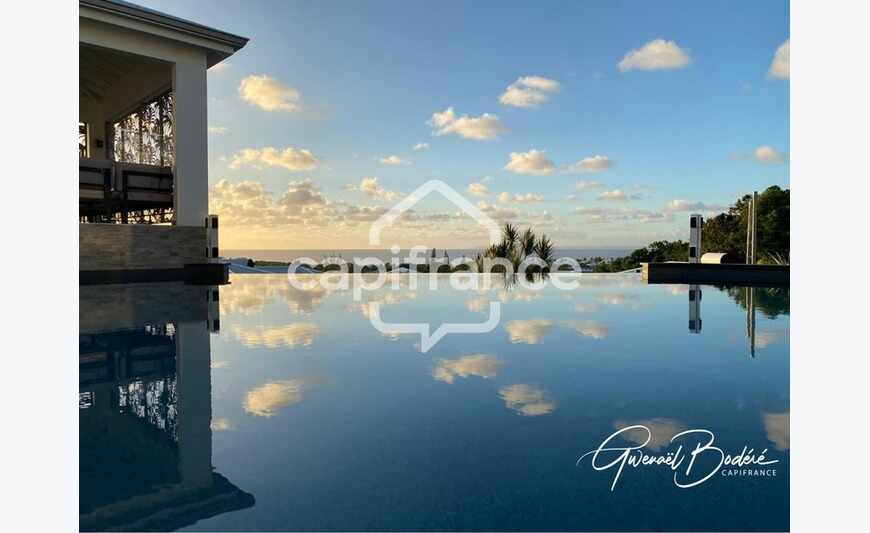 Ensemble de 3 villas vue mer sur Saint Francois (971)