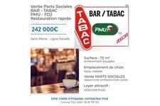 Bar-tabac 72 m²