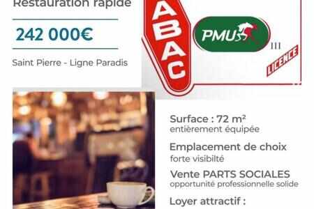 Bar-tabac 72 m²