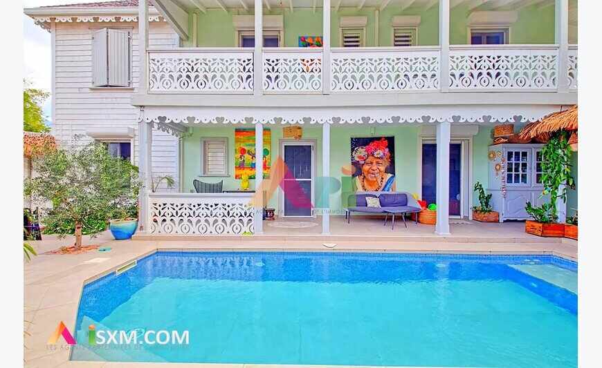 Villa De Charme Au Coeur Du Parc De La Baie Orientale