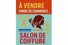 Fonds de commerce salon de coiffure
