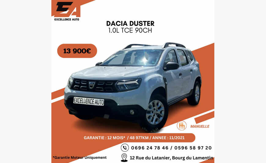 DACIA DUSTER 1.0L TCE 90CH