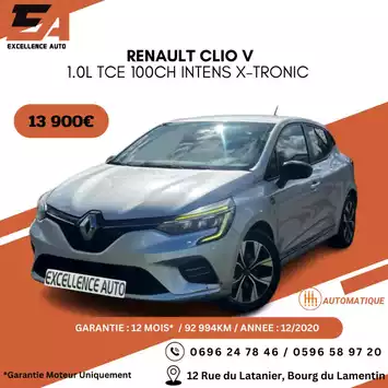 RENAULT CLIO V 1.0L TCE 100CH X-TRONIC