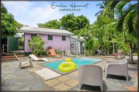 A louer sur Case Pilote - Appartement 4 pièces - jardin et