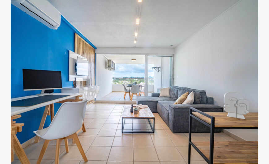 Appartement Le Lamentin 2 pièce(s) 45.51 m2 meublé