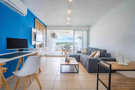 Appartement Le Lamentin 2 pièce(s) 45.51 m2 meublé