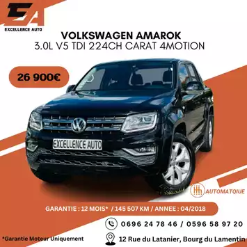 VOLKSWAGEN AMAROK 3.0L V5 TDI 224CH CARAT 4MOTION
