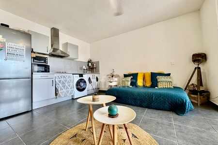 Studio On The Ground Floor With Veranda And Parking Space On