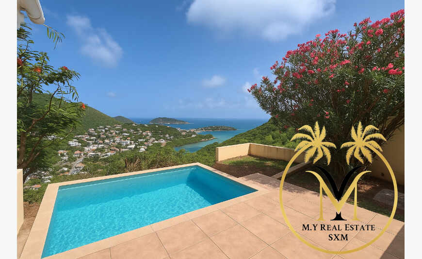 House Panoramic view 2 bed with pool