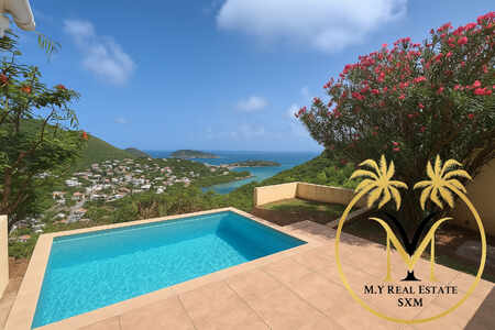 House Panoramic view 2 bed with pool