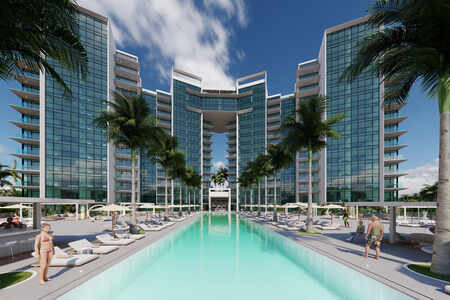 Hight-floor studio (A-706) – Aqua Resort