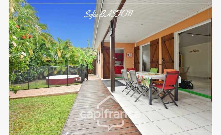 Les Trois-Îlets - Maison T3 de plain-pied - piscine - Plage