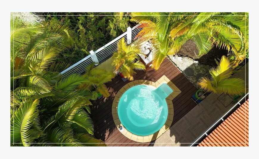 Les Trois-Îlets - Maison T3 -piscine- 200 m plage - 61 m²