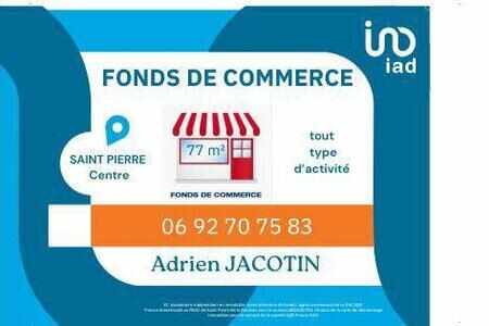 Boutique/Local commercial 77 m²