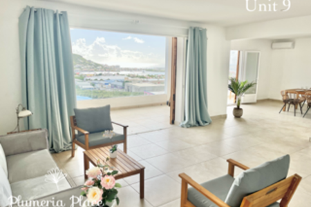 T4 120M² cole bay vue mer non meublé