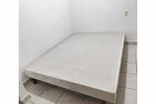 Wooden bed