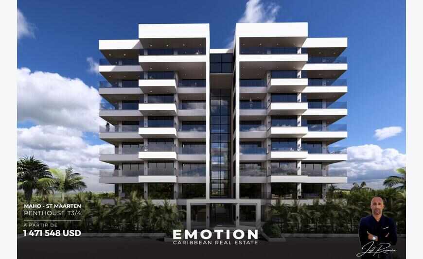 T3 and T4 penthouses from 189 to 220 m2 + panoramic terraces