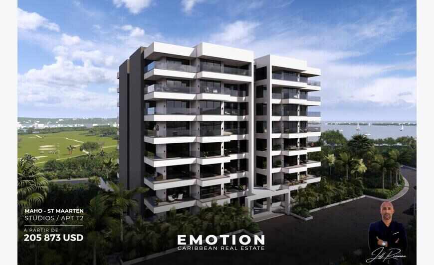 Studios and one-bedroom apartments from 48 to 65 m2 + privat