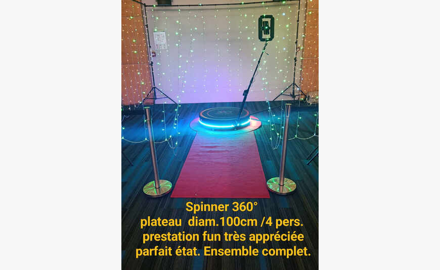 Spinner 360° Video booth