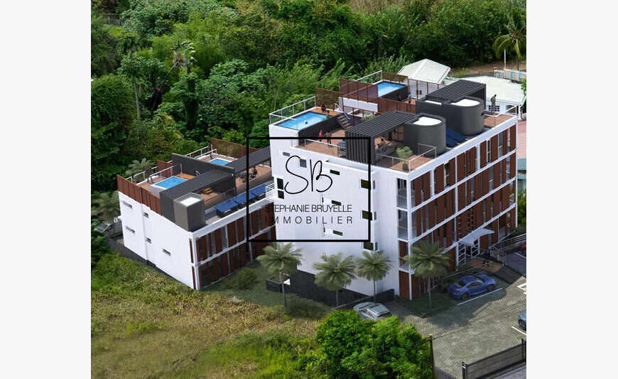 Le Lamentin : Appartement Neuf :T3 en Duplex avec terrasse