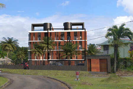 Le Lamentin : T3 Neuf de 69m² + Terrasse - Bassin commun -