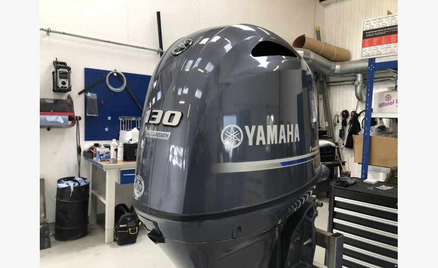 Used Yamaha 130HP 4-Stroke Outboard Motor Engine