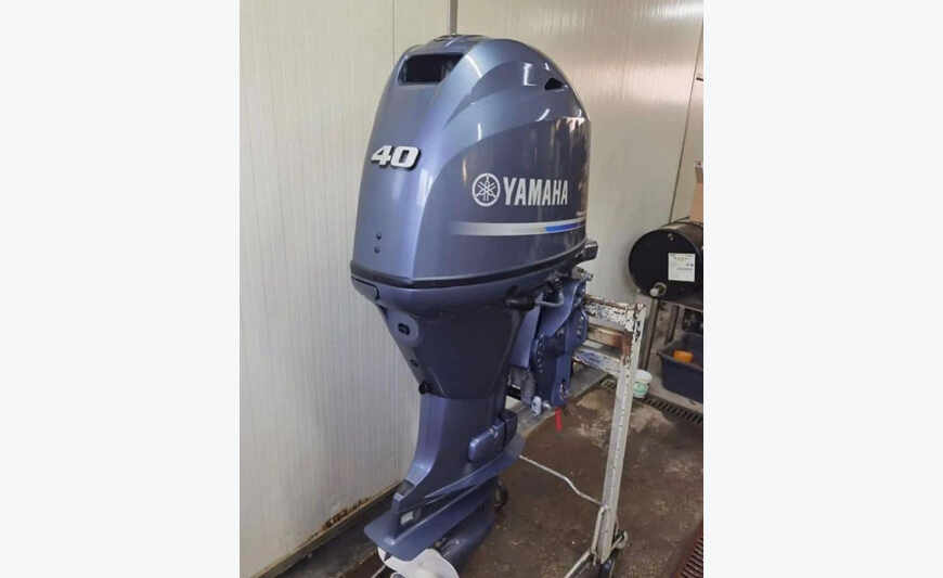 Used Yamaha 40HP 4-Stroke Outboard Motor Engine