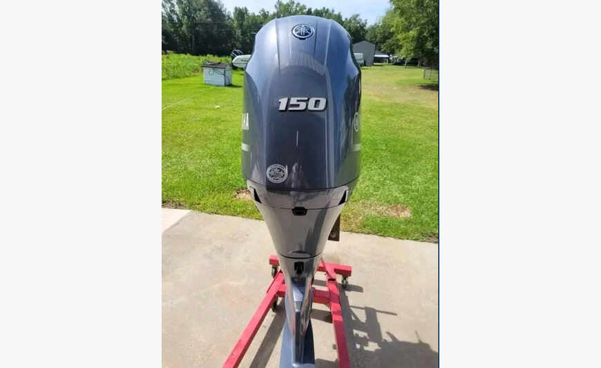 Used Yamaha 150HP 4 Stroke Outboard Motor Engine