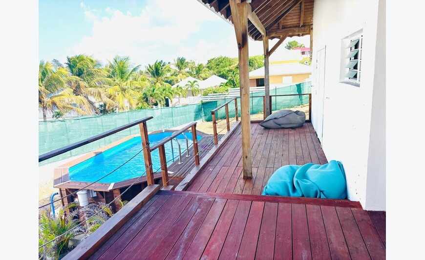 Le Moule Magnifique Villa Meublee 3 Chambres Piscine Vue Mer