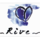 Logo de RIVE (R EN MAJUSCULE IVE MINUSCULE)